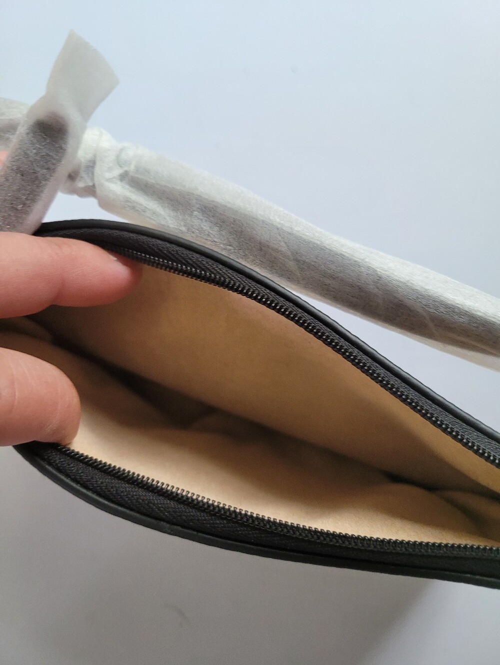 Cole Haan Leopard Print Crossbody — Tan and Black - Picture 3 of 5